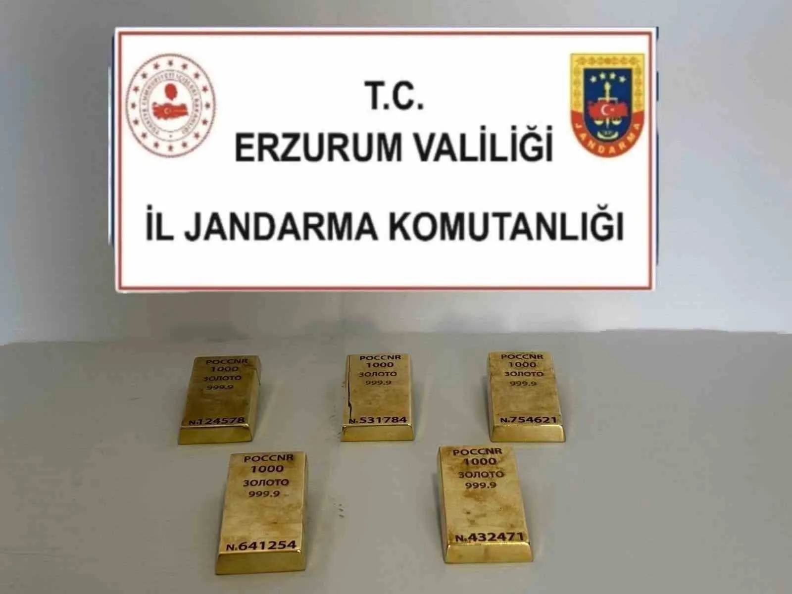 Erzurum İl Jandarma Komutanlığı Kaçakçılık ve Organize Suçlarla Mücadele (KOM)