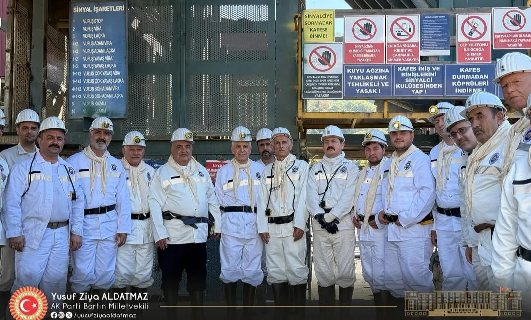 Bartın’da huzurevinde kalan emekli madenciler, yıllar sonra Ak Parti Bartın