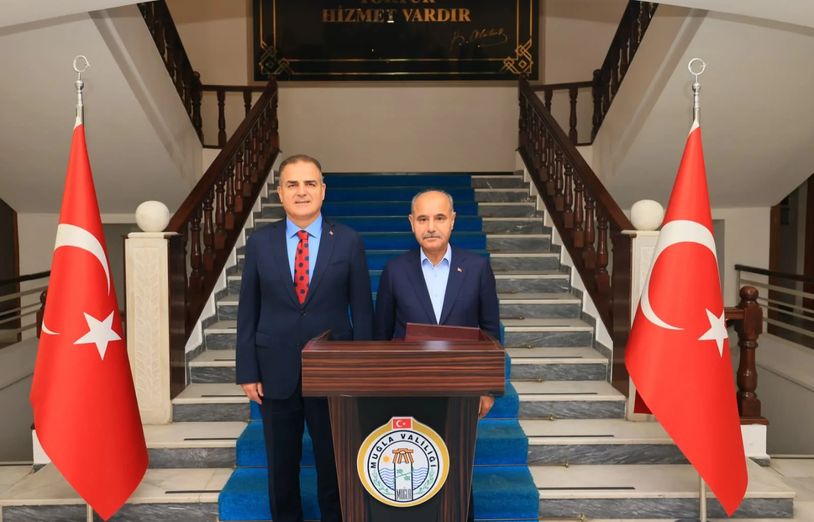 Bir dizi inceleme ve resmi ziyaretlerde bulunmak üzere Muğla’ya gelen