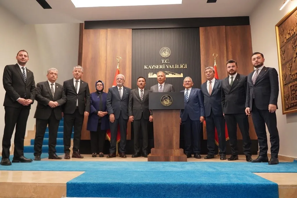 İçişleri Bakanı Ali Yerlikaya bir dizi temaslarda bulunmak üzere geldiği