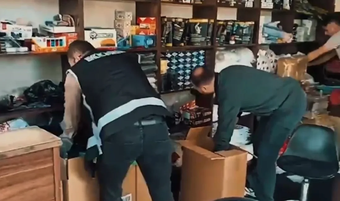 Iğdır’da kaçak tütün ve tütün mamullerine yönelik düzenlenen operasyonda çok