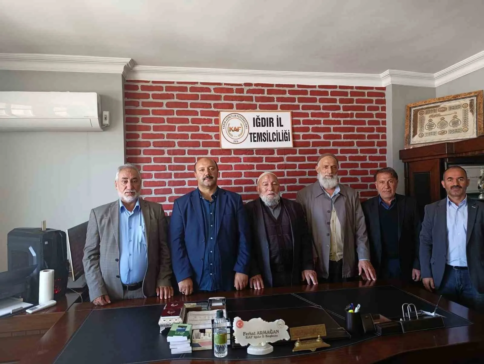 Kadim Aşiretler Federasyonu Iğdır İl Başkanı Ferhat Armağan ile Iğdır’da