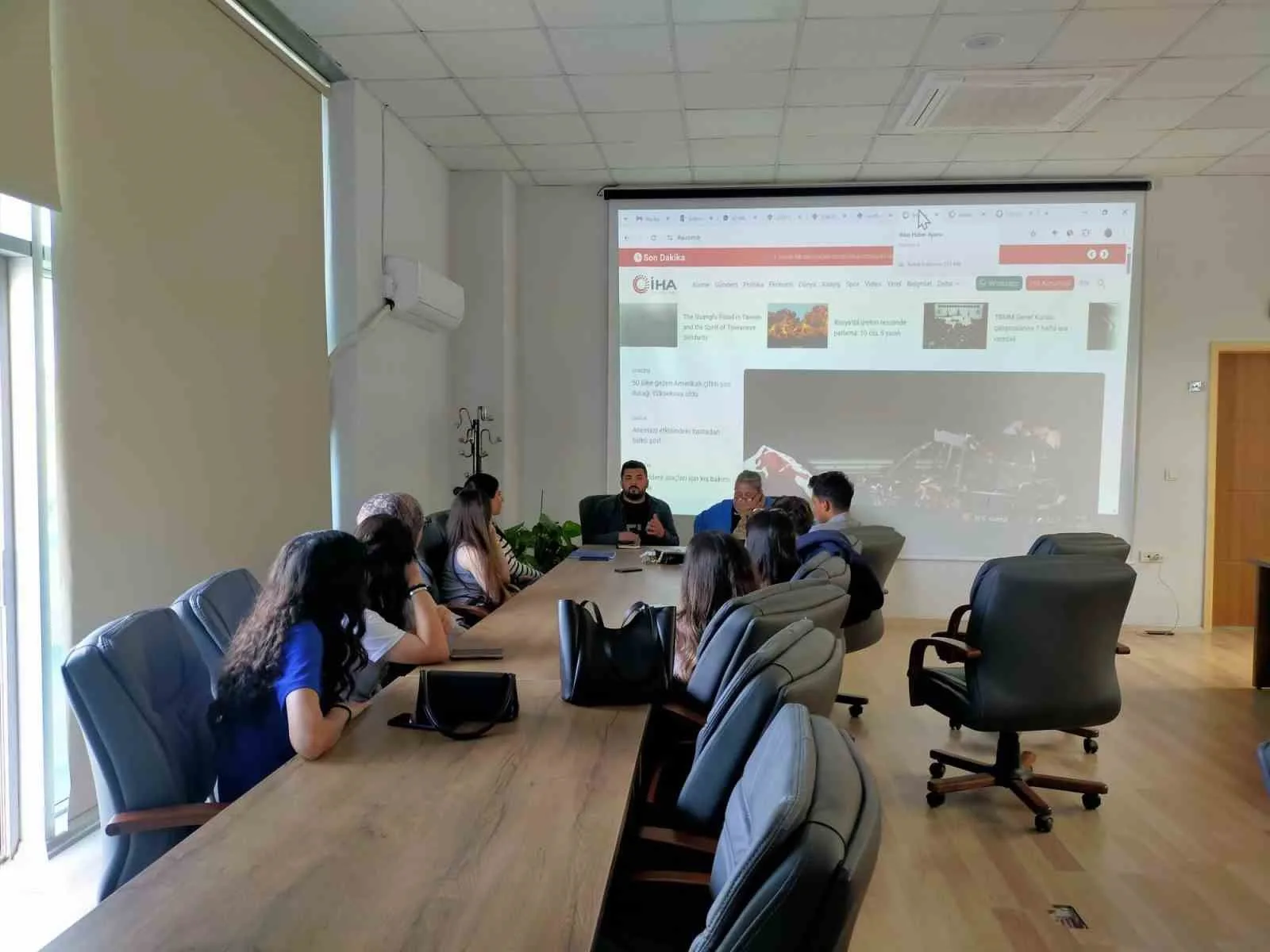 İhlas Haber Ajansı Hatay Bölge Müdürü Veysel Korkmaz, Mustafa Kemal