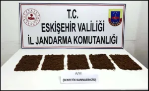 Eskişehir’den Sivrihisar ilçesine uyuşturucu taşıdığı tespit edilen ve jandarma tarafından