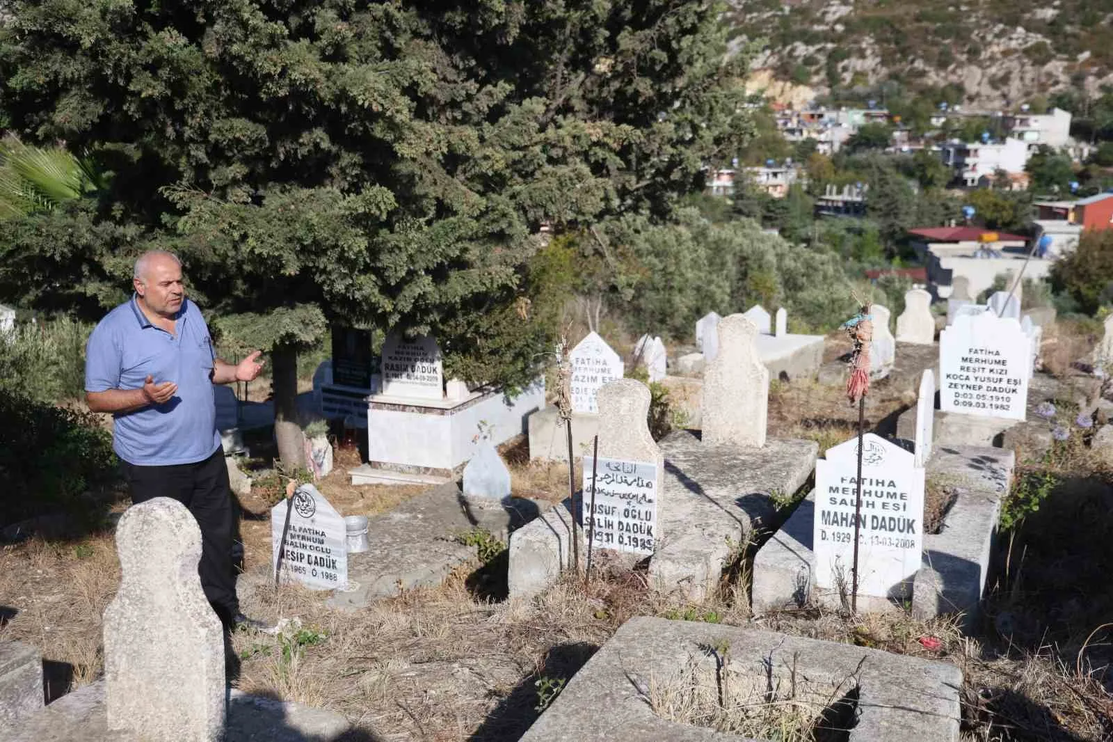 HATAY (İHA) – Hatay’da bulunan 2 bin nüfuslu Gözene Mahallesi’nde