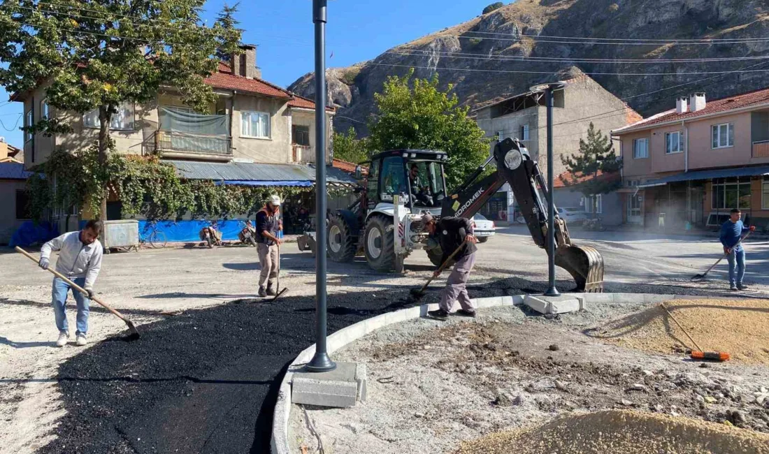 Eskişehir’in İnönü İlçesi’nde bozulan yol yüzeylerinde vatandaşların ulaşım konforu ve