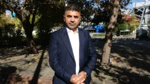 Erzurumlu iş insanı Ferit Kaya, Van’da kaldığı yurttan ayrıldıktan sonra