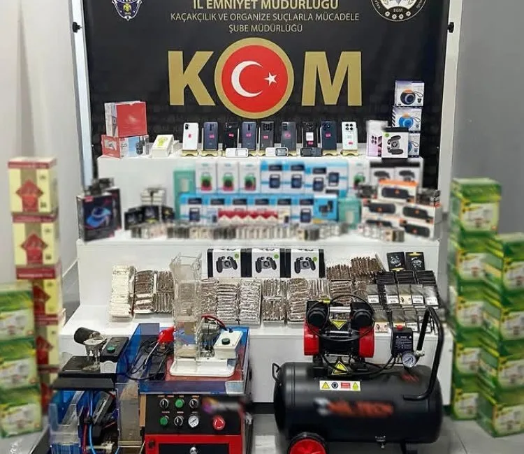 Isparta’da polis ekiplerince 4 iş yeri ve 2 ikamete düzenlenen