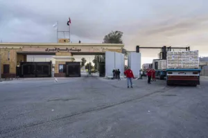 İsrail’in askeri yardım kuruluşu COGAT, Mısır ile Gazze arasındaki sınır