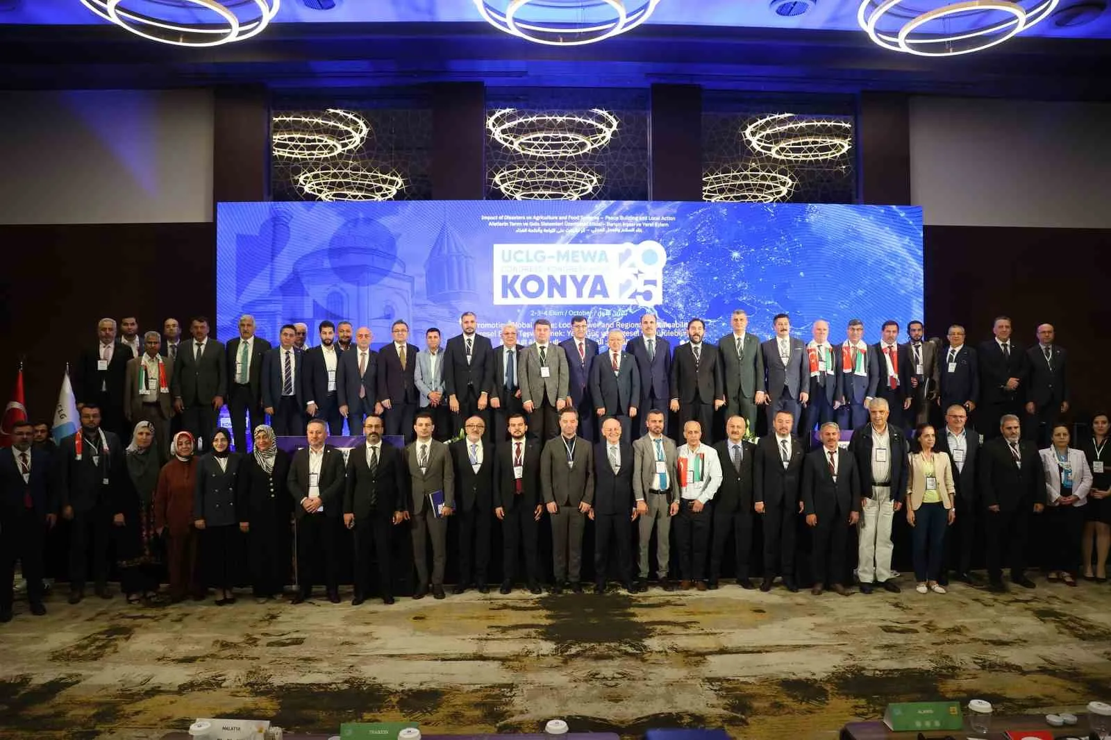 Konya Büyükşehir Belediyesi’nin ev sahipliğinde düzenlenen Birleşmiş Kentler ve Yerel