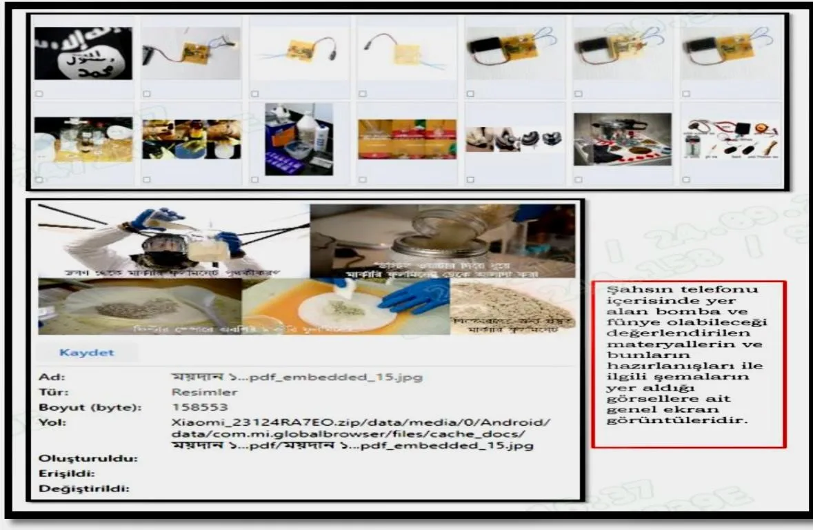 Eylem hazırlığı yaparken polisin radarına takılan yaşları 18’den küçük DEAŞ