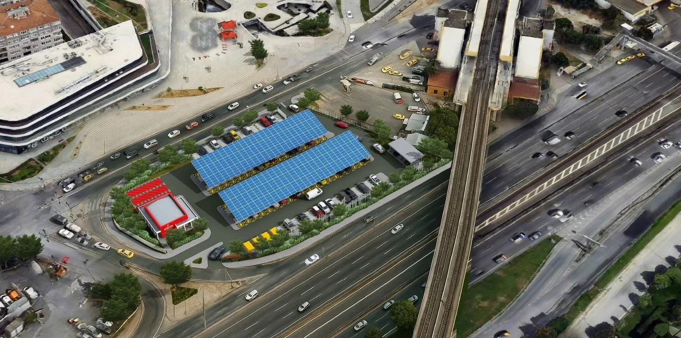 İstanbul’un en işlek noktalarından biri olan Güngören Merter’de, E-5’in kenarına