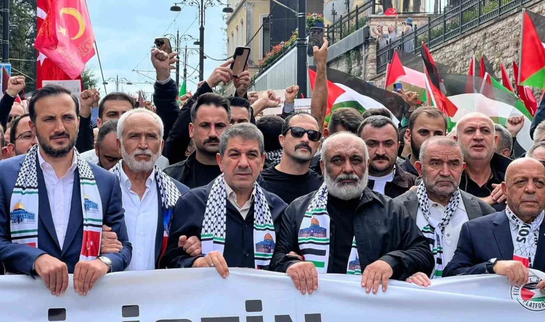 İsrail’in Filistin’e yönelik saldırıların 2’nci yıl dönümünde, Filistin’e Destek Platformu