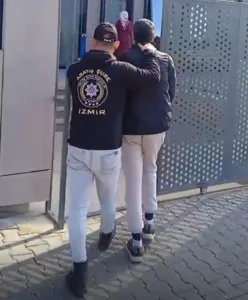 İzmir’de hakkında 24 yıl 7 ay kesinleşmiş hapis cezası ile