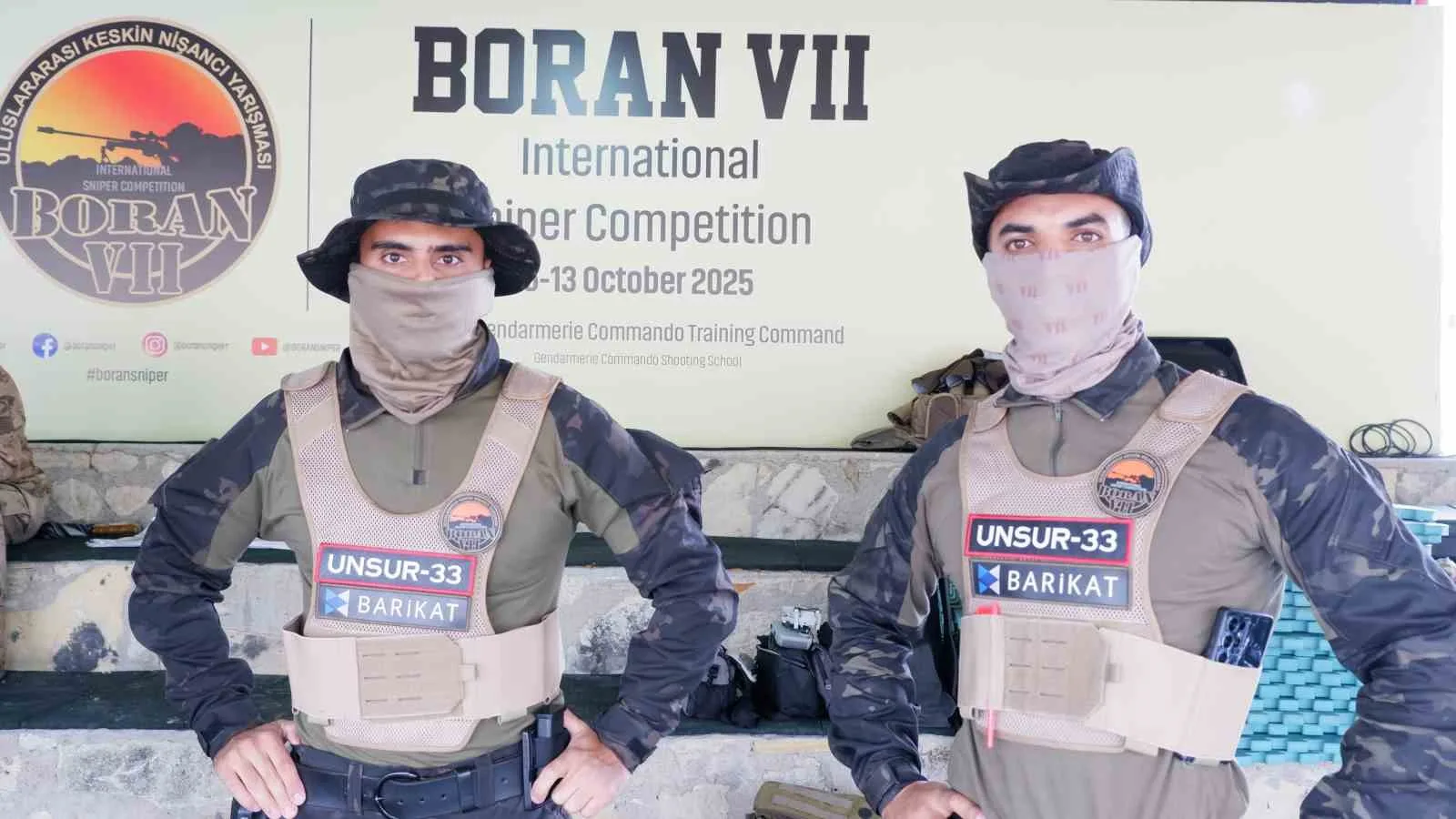 İzmir’in Foça ilçesi Jandarma Albay M. Remzi Kızılsu Atış Alanı’nda