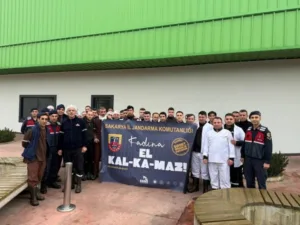 Sakarya İl Jandarma Komutanlığına bağlı ekiplerce, Söğütlü Organize Sanayi Bölgesi’nde