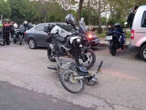 Kahramanmaraş’ta polis ekibinin ’dur’ ihtarına uymayan motosiklet sürücüsü kısa sürede