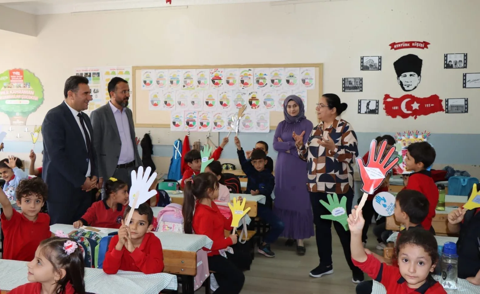 Adıyaman’ın Kahta Devlet Hastanesi Enfeksiyon Kontrol ve Atık Birimi tarafından