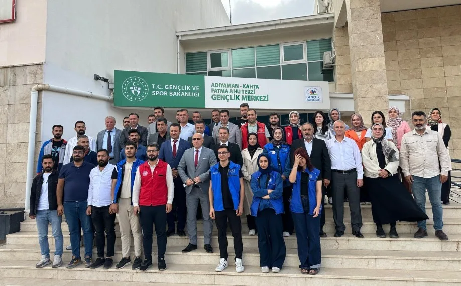 Adıyaman’ın Kahta ilçesinde “Gençlik Liderleri Değerlendirme ve Planlama Toplantısı” Kahta