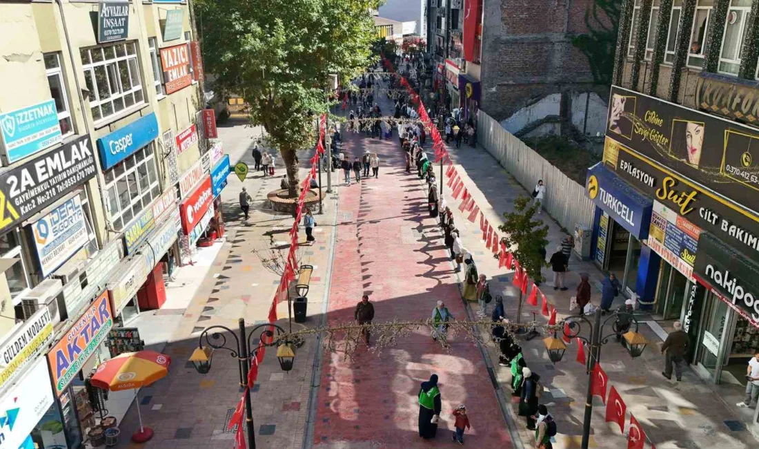 AK Parti Karabük Kadın Kolları tarafından organize edilen “Gazze için