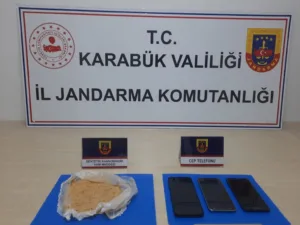 Karabük’ün Eskipazar ilçesinde jandarma ekipleri tarafından düzenlenen operasyonda, 20 kilogram