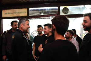 Erzurum İl Emniyet Müdürü Onur Karaburun, Ömer Nasuhi Bilmen Mahallesi