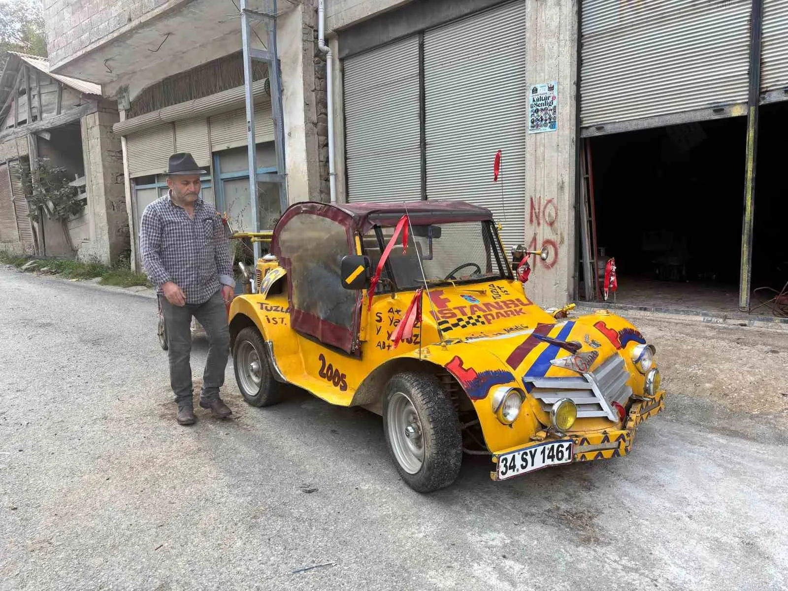 Trabzonlu vatandaş tamamen kendi imkanlarıyla tasarladığı “Zigana” isimli el yapımı
