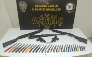 Karaman’da son 1 haftada yapılan denetimlerde çeşitli suçlardan aranan 12