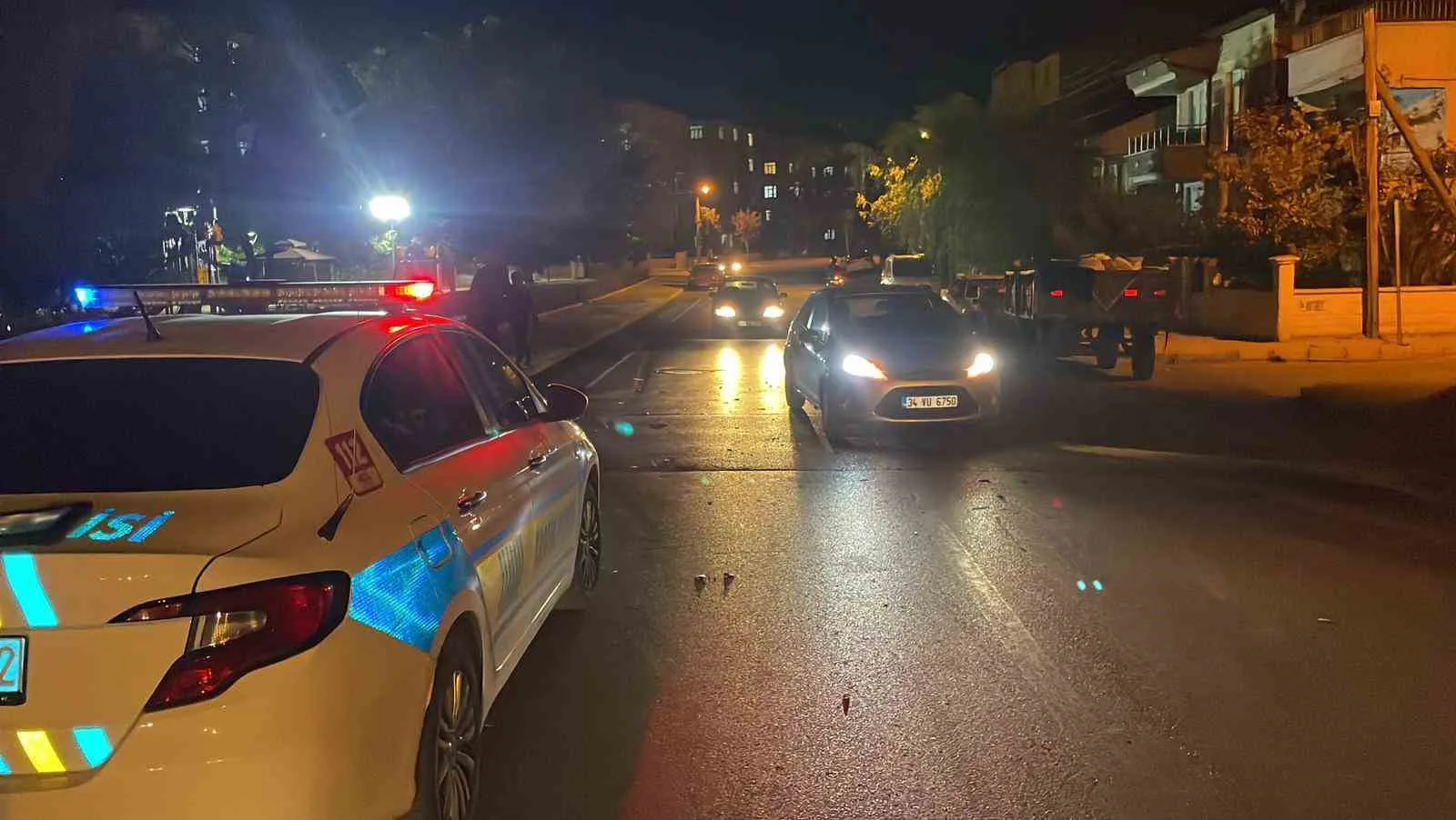 Karaman’da motosikletin traktörün römorkuna çarpması sonucu meydana gelen kazada 1