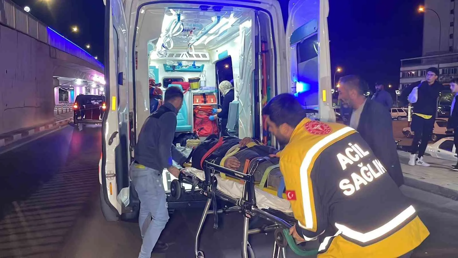 Karaman’da motosikletin yayaya çarpması sonucu meydana gelen kazada 2 kişi