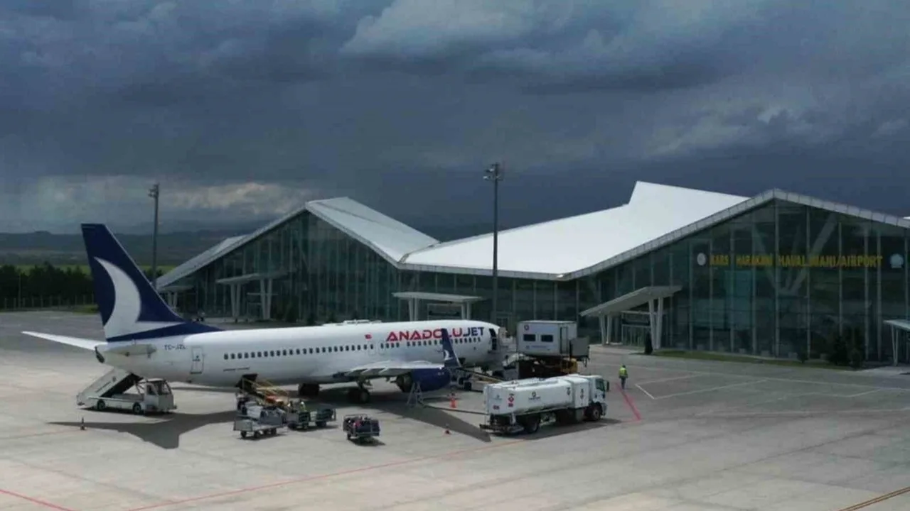 Kars Harakani Havalimanı’nın 2025 yılı Eylül ayına ait hava yolu