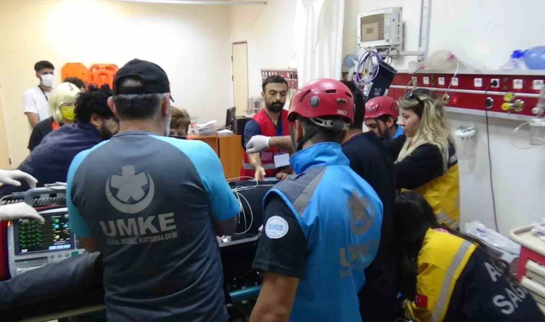 Kars’ta düzenlenen Hastane Afet Planı (HAP) tatbikatında ekiplerin performansı dikkat