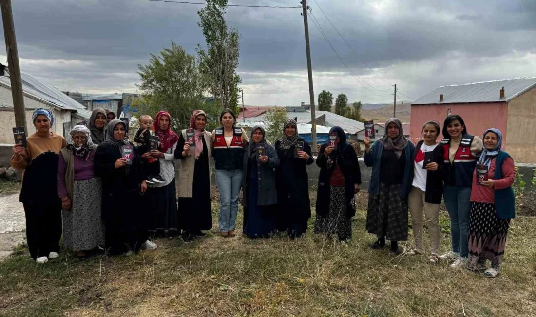 Kars’ta jandarma kadınları KADES Uygulaması Tanıtımı ve Kadına EL KAL-KA-MAZ
