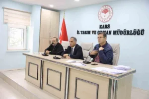 Kars’ta Genel Tarım Sayımı kapsamında merkez köy ve mahalle muhtarlarına