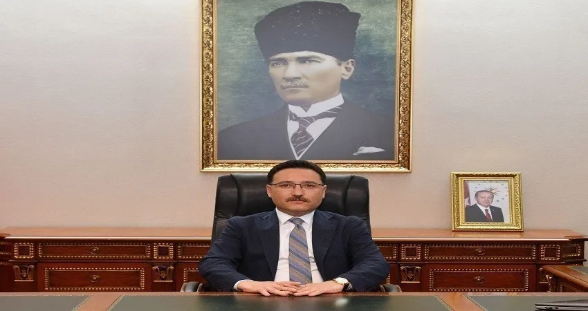 Kayseri protokol üyeleri, 19 Ekim Muhtarlar günü nedeni ile mesaj