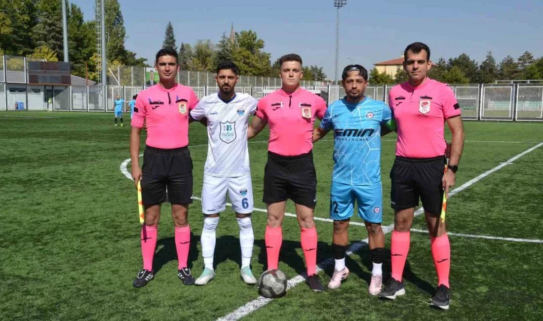 Kayseri Şeker Mustafa Kılıç Süper Amatör Küme’de 3. haftada düdük