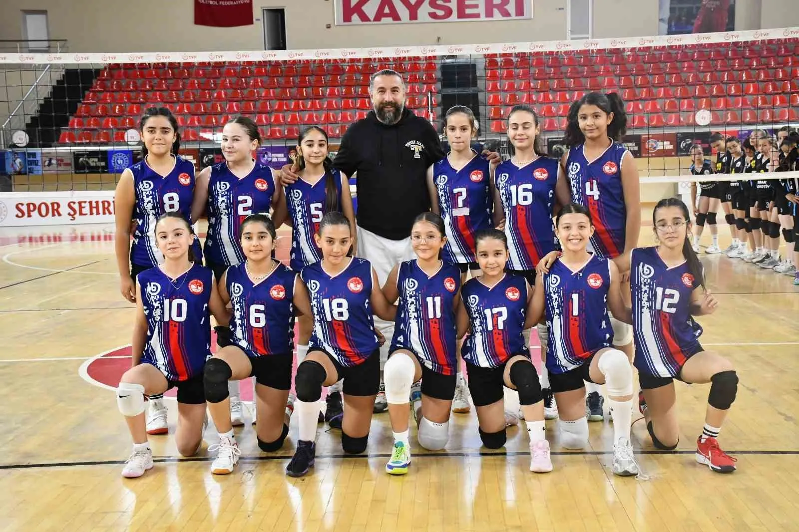 Türkiye Voleybol Federasyonu (TVF) Kayseri İl Temsilciliği’nin öncülüğünde Kayseri’de voleybola
