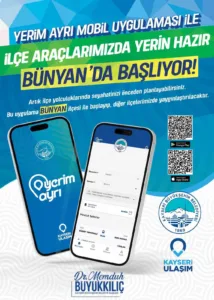 Kayseri Büyükşehir Belediyesi; bir ilke daha imza atarak, vatandaşların ilçe