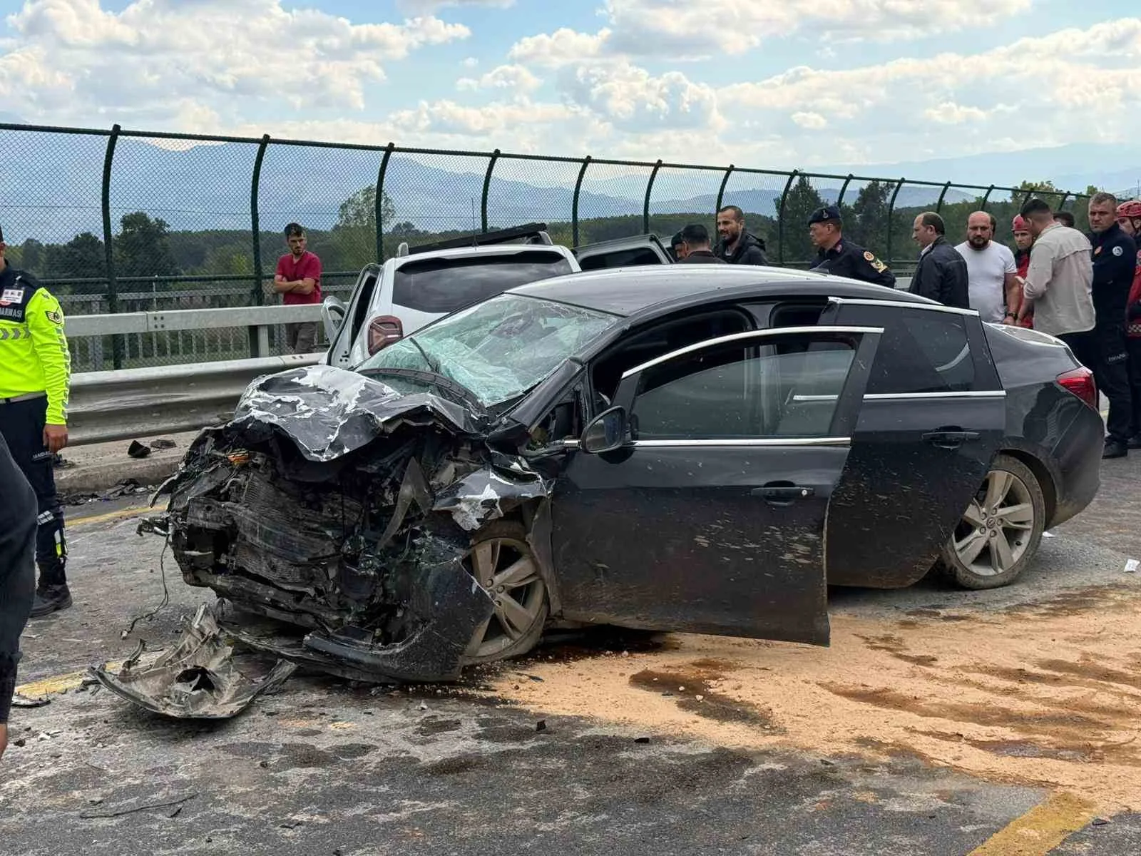 Sakarya’nın Akyazı ilçesinde meydana gelen trafik kazasında şehit olan jandarma