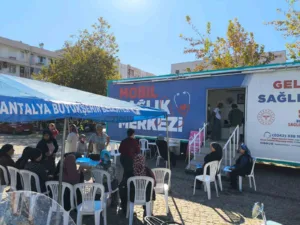 Kepez Belediyesi’nin Mobil Sağlık Merkezi, Konyaaltı, Korkuteli, Kumluca ve Demre