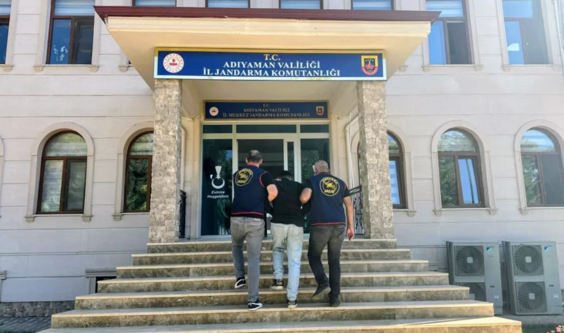 Adıyaman İl Jandarma Komutanlığı ekiplerince yapılan çalışmalar çerçevesinde haklarında çeşitli