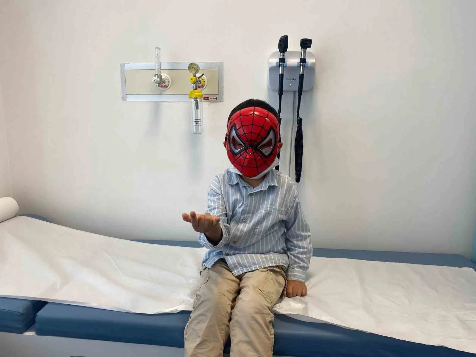 Aslen Kırgızistanlı olan ve Türkiye’de yaşayan ailenin 2 yaşındaki oğlu