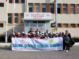 Kırklareli’nde, 2025 yılı “Lider Çocuk Tarım Kampı” etkinlikleri, “Uluslararası Kooperatifler