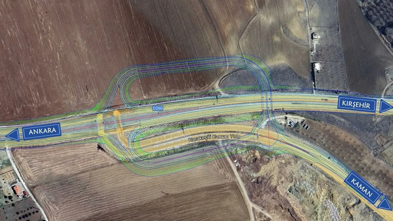 Ulaştırma ve Altyapı Bakanı Abdulkadir Uraloğlu, Kaman Çevre Yolu ve