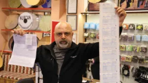 Kırşehir’de uzun yıllardır esnaflık yapan vatandaş, kendisine gönderilen 7 bin