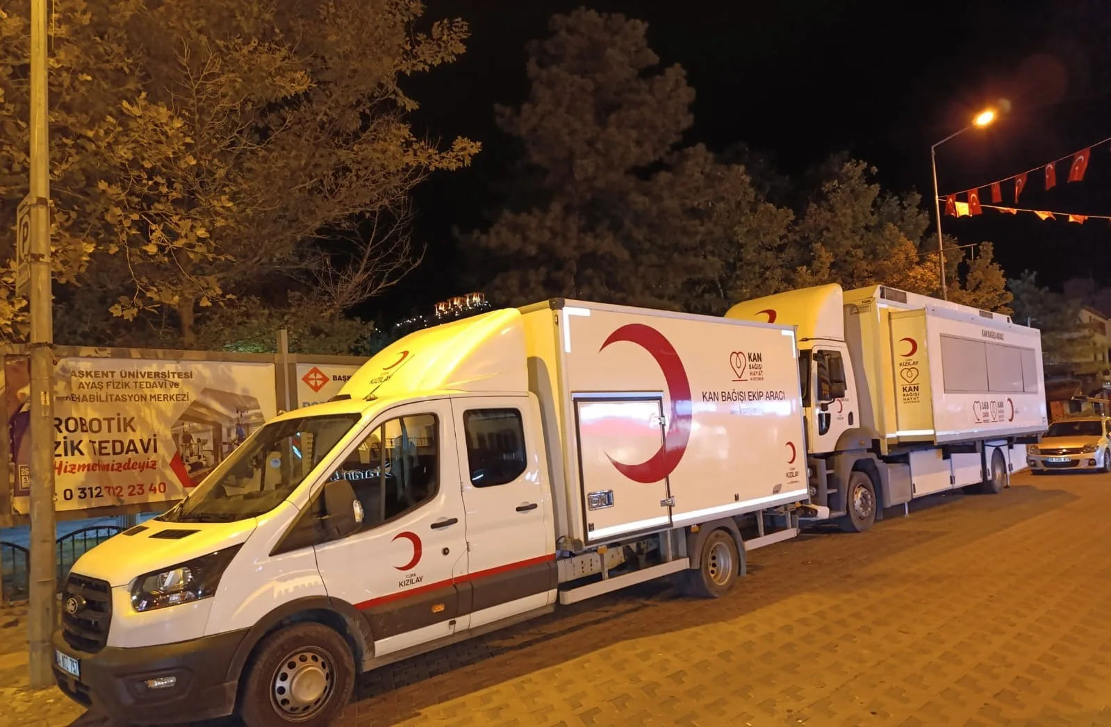 Ankara’nın Beypazarı ilçesinde Türk Kızılay, 4 gün sürecek bir kan