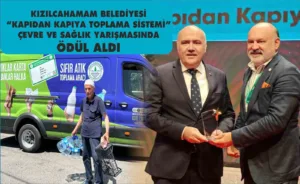 Kızılcahamam Belediyesi “Kapıdan Kapıya Toplama Sistemi” Çevre ve Sağlık yarışmasında