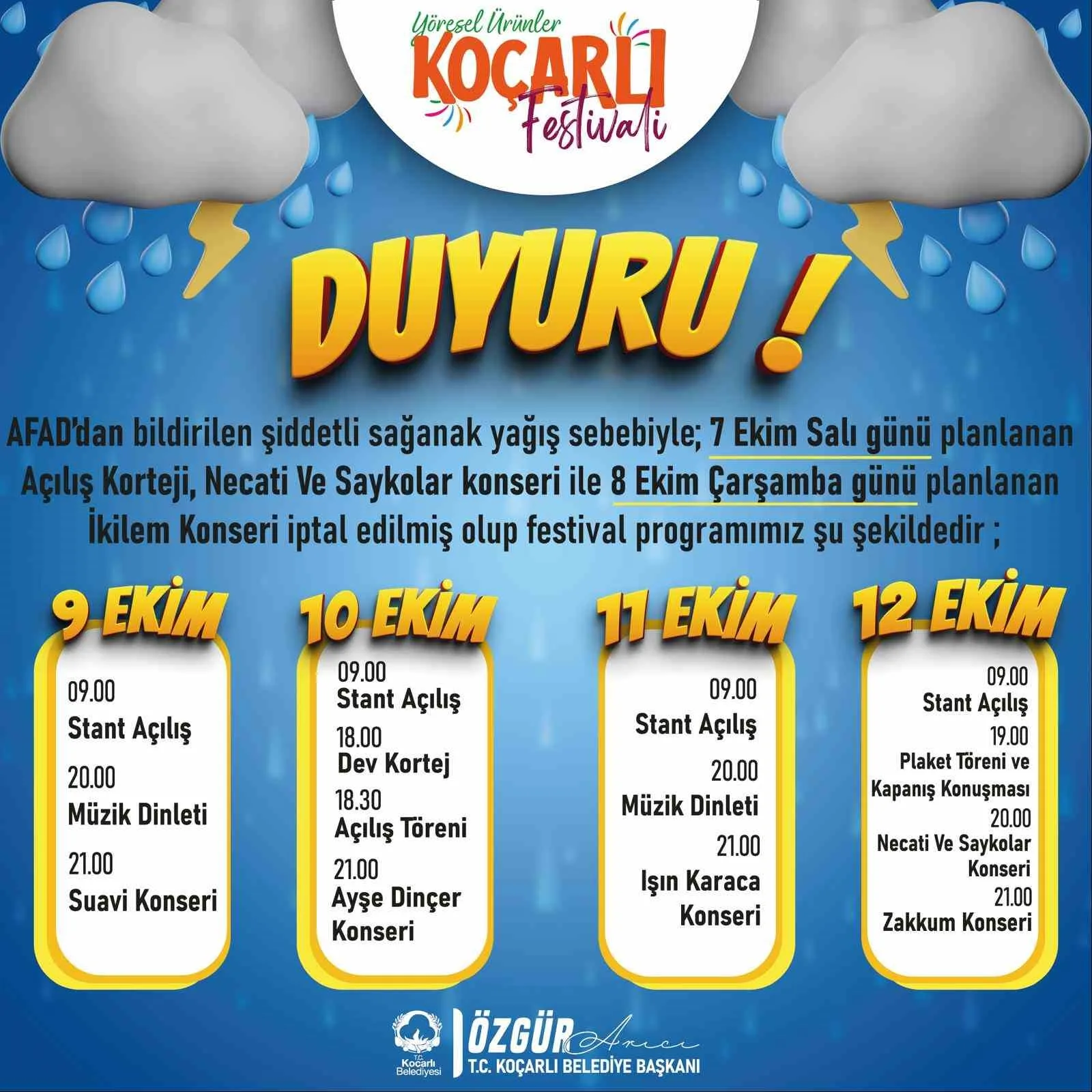 Koçarlı Belediyesi tarafından düzenlenen Çam Fıstığı, Pamuk, İncir, Zeytin ve