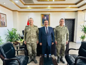 19. Komando Tugay Komutanı Tuğgeneral Ergün Fidan ve Burhaniye Garnizon