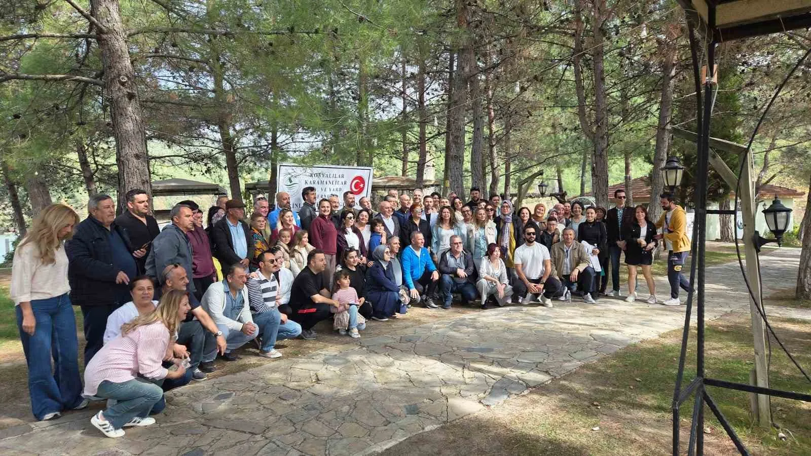 Konya Karamanlılar Dayanışma Derneği Muğla Şubesi üyeleri, bugün sabah saatlerinde
